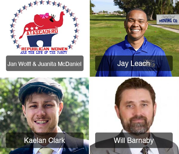 Jan Wolff & Juanita McDaniel, Jay Leach, Kaelan Clark, Will Barnaby