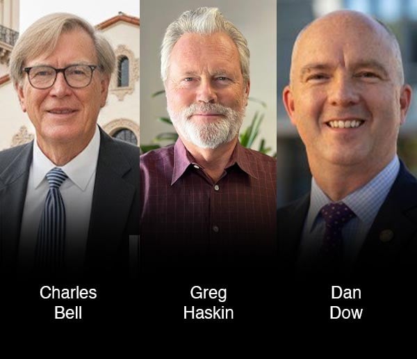 Charles Bell, Greg Haskin, and Dan Dow