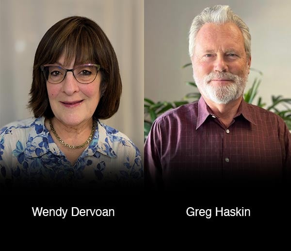 Wendy Derovan and Greg Haskin
